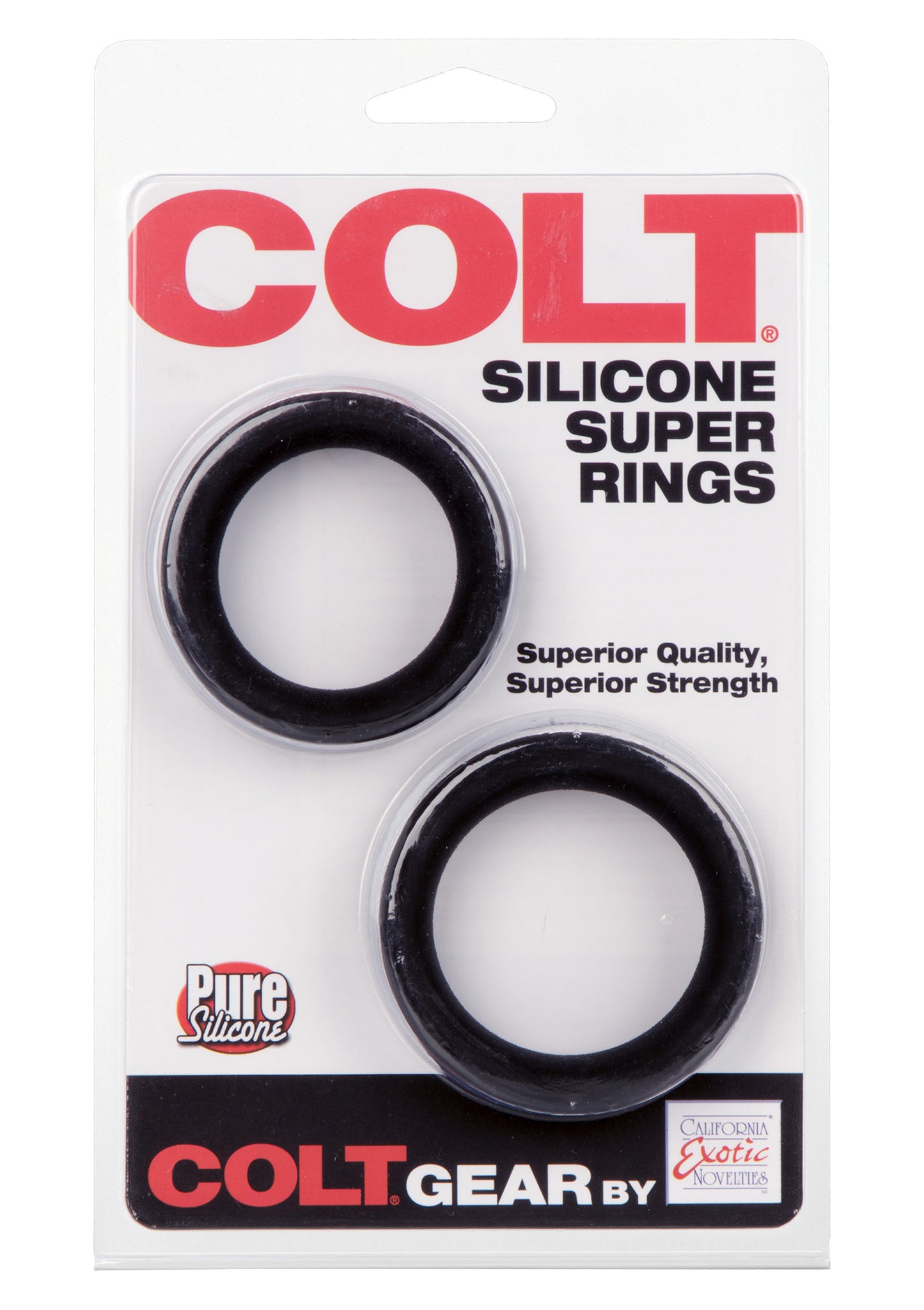 Anello fallico set COLT Silicone Super Rings