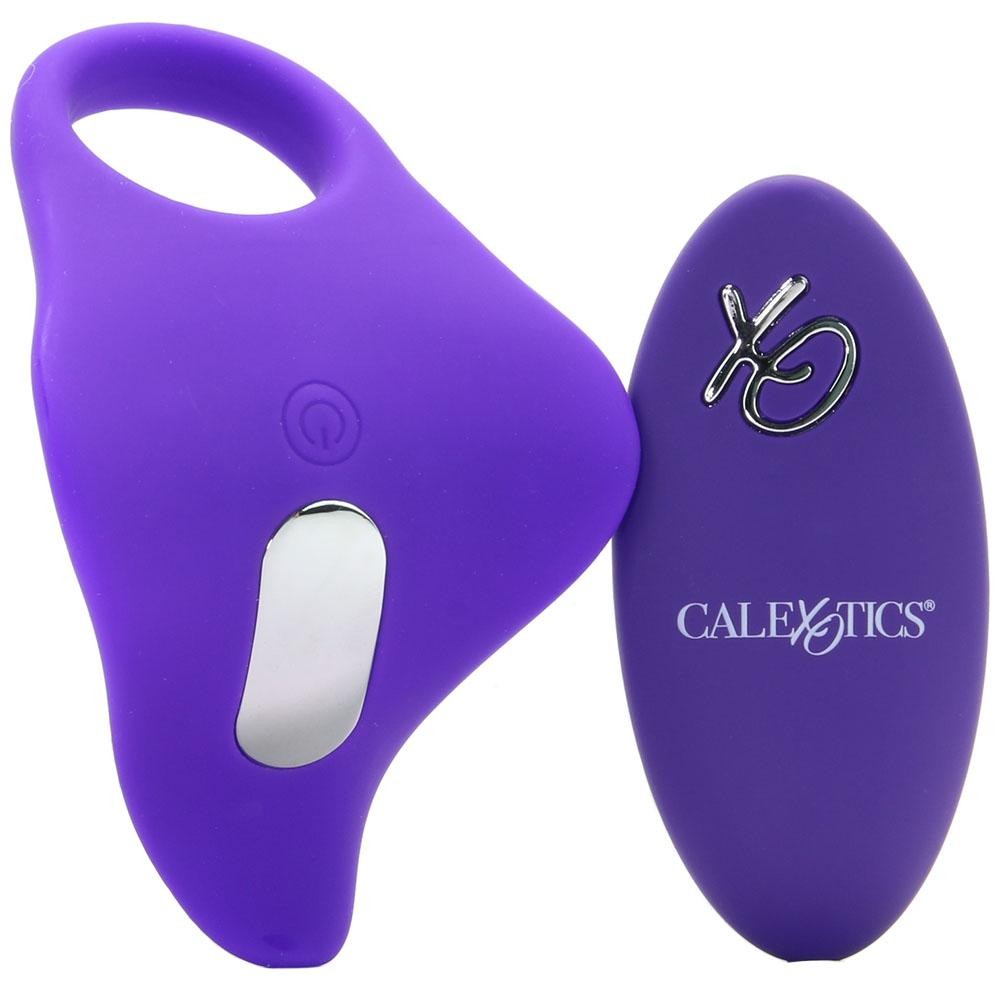 Anello fallico stimolatore vaginale vibrante in silicone con telecomando cock ring