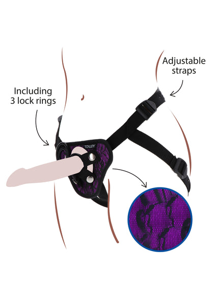 Cintura Strap-On Lace Harness