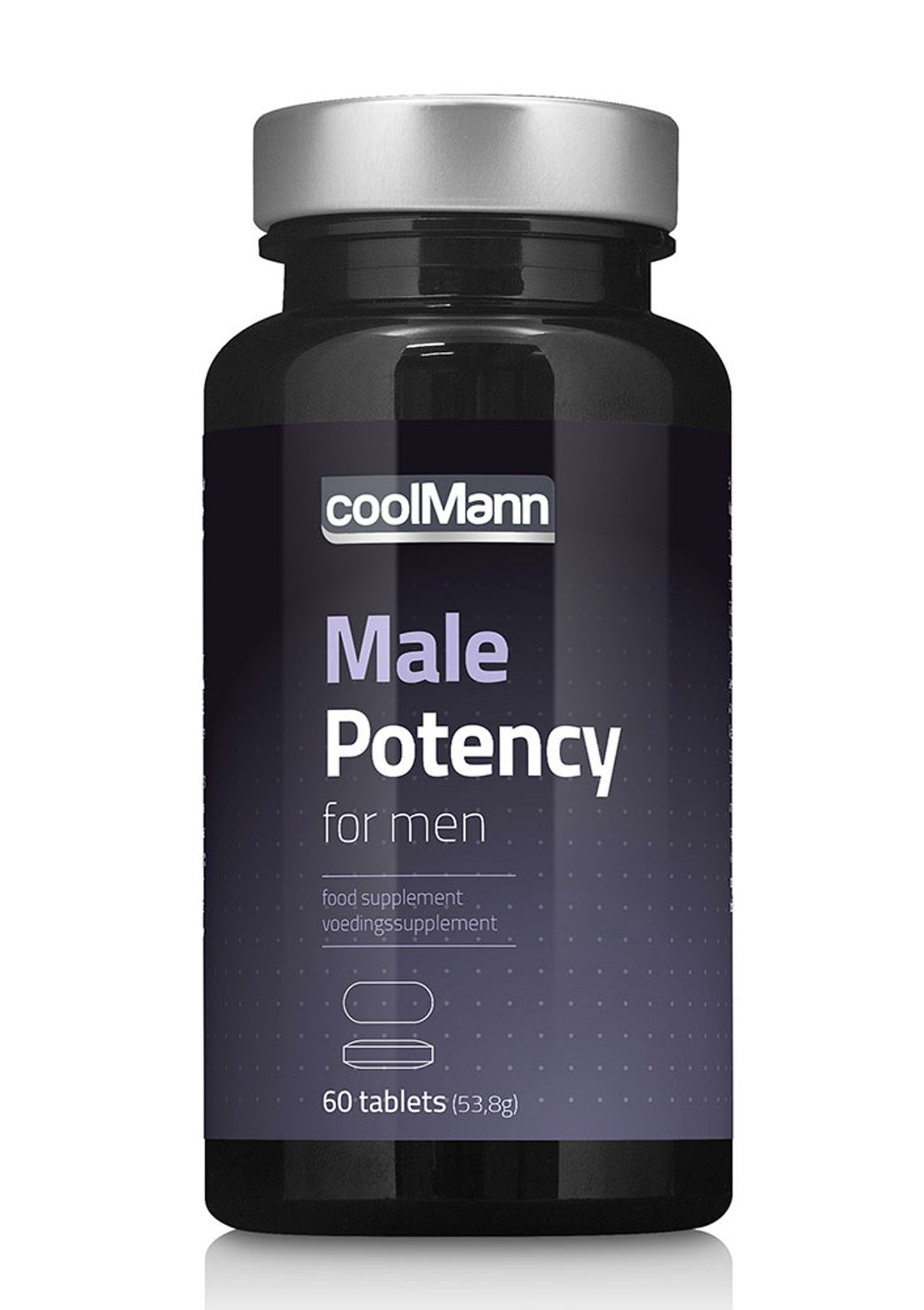 CoolMann Potency Tabs 60pcs stimolatore pene