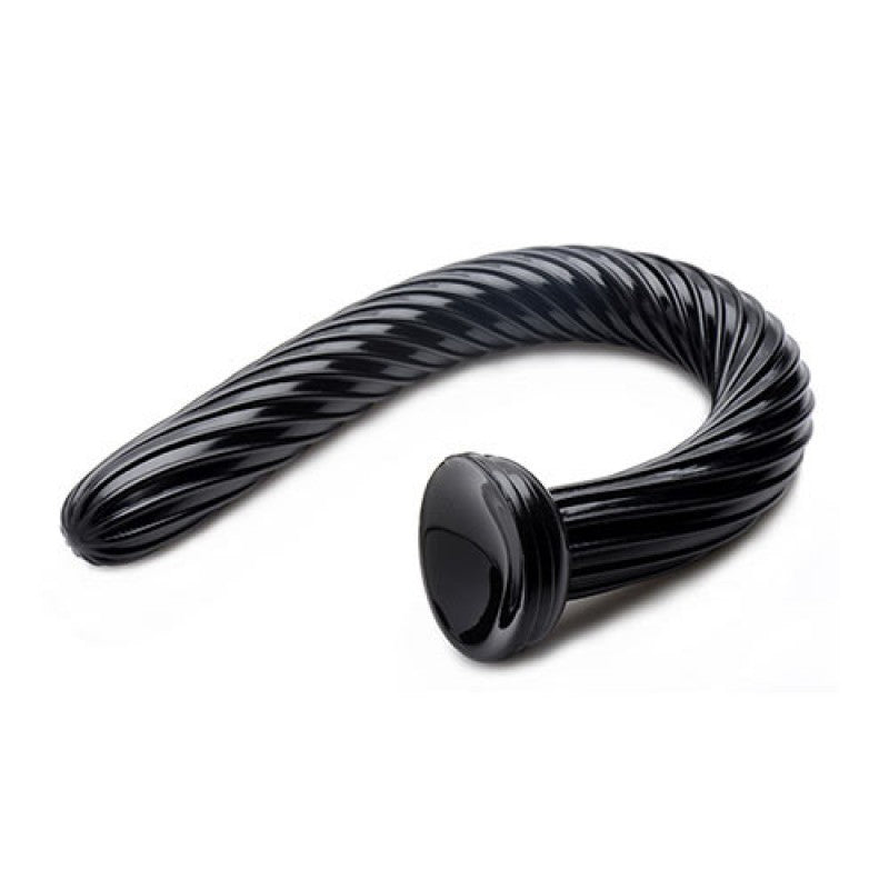Fallo anale spiral hose hosed anal snake 19 inch