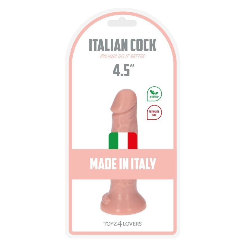 Fallo dildo realistico ITALIAN COCK 4.5'' FLESH