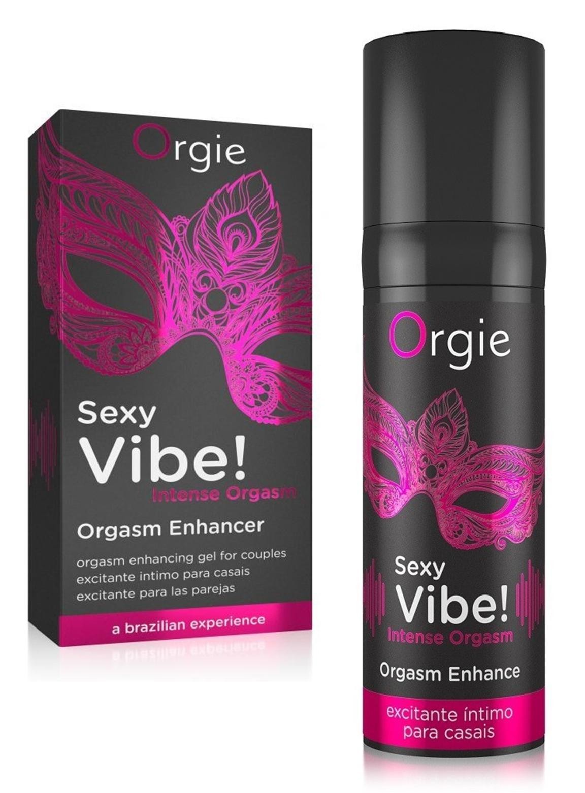 Gel lubrificante stimolante sexy vibe intense orgasm orgie