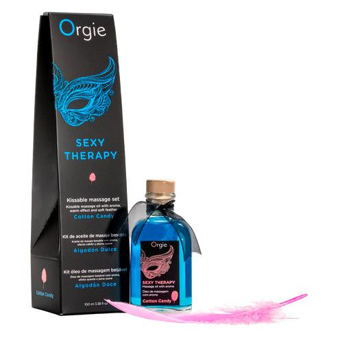 Kit per massaggi commestibile oral sexy therapy cotton candy