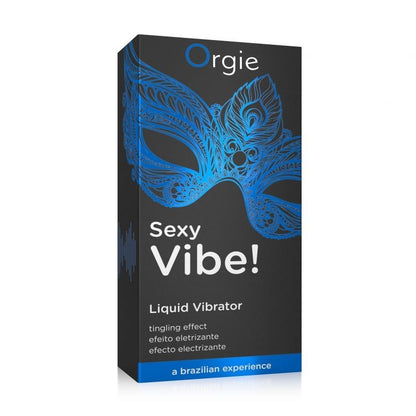 Lubrificante intimo stimolante orgie gel SEXY VIBE liquid vibrator