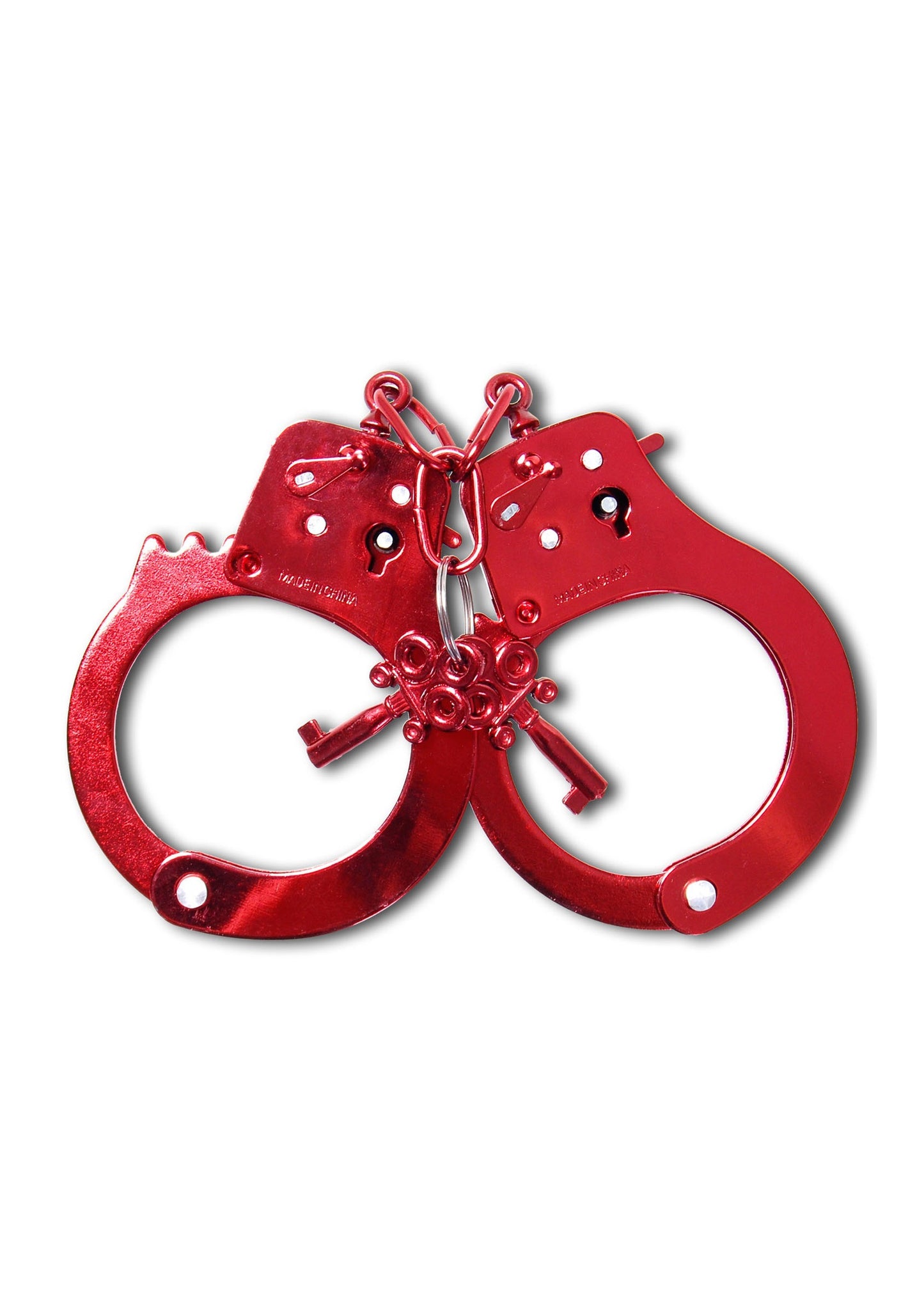 manette sexy polsini in metallo vere bondage fetish acciaio rosso gioco erotico