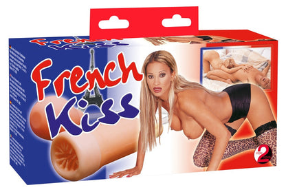 Masturbatore vibrante French Kiss pump
