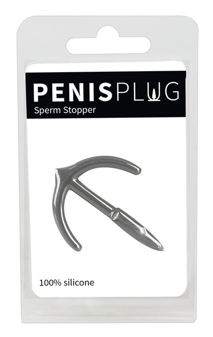 penis plug dilatatore uretrale Penis plug Sperm stopper grey