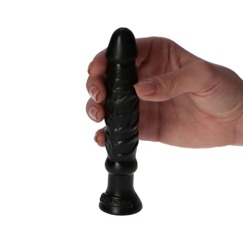 piccolo fallo nero con ventosa dildo mini realistico impermeabile morbido black