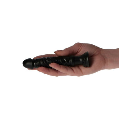 piccolo fallo nero con ventosa dildo mini realistico impermeabile morbido black