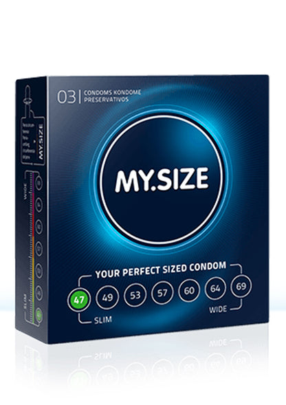 Preservativi MY.SIZE 47 mm Condoms 3pcs