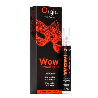 Spray per sesso orale aromatizzato wow ALLA FRAGOLA