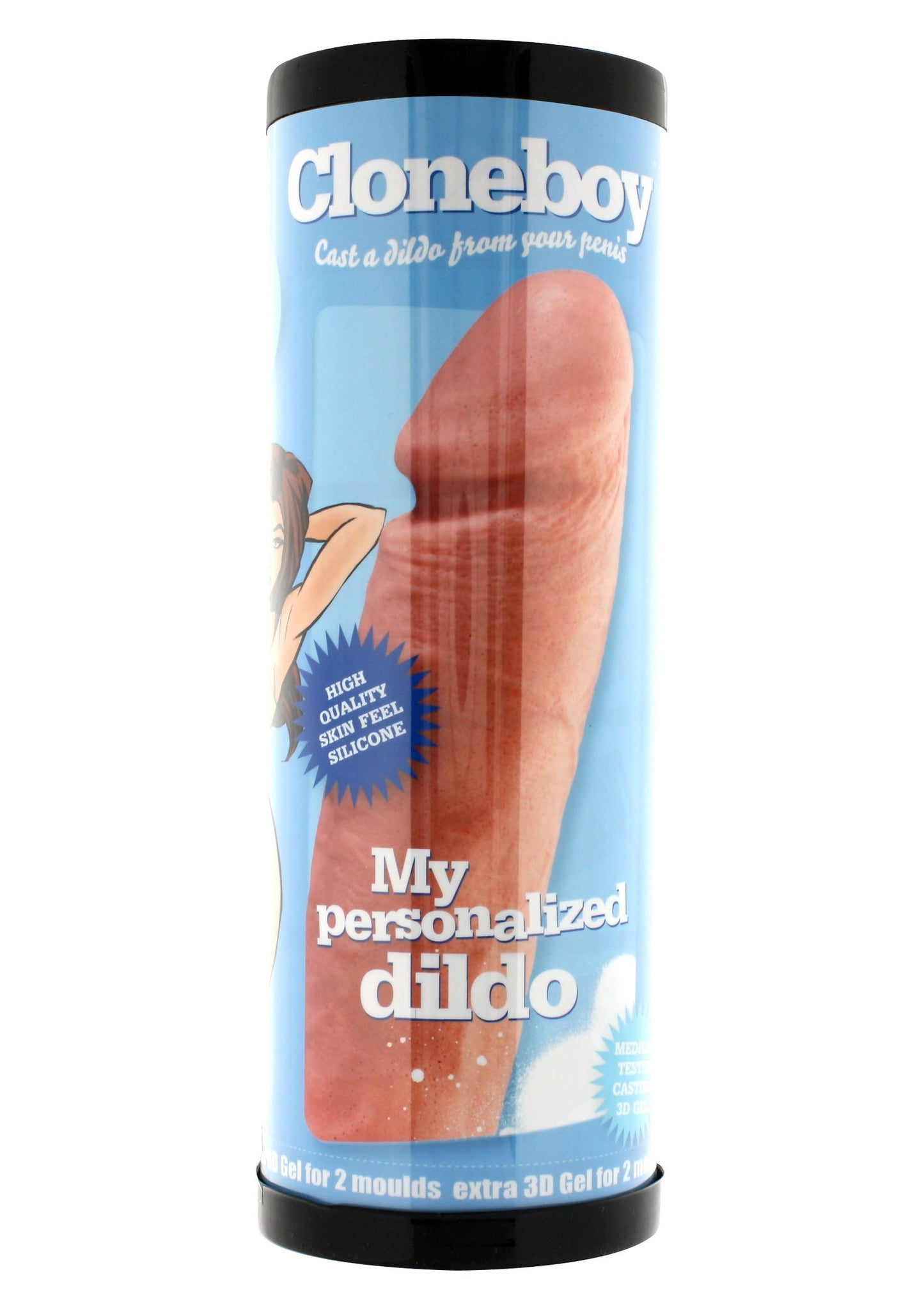 stampo kit per creare il tuo dildo personalizzato con silicone clone boy gel