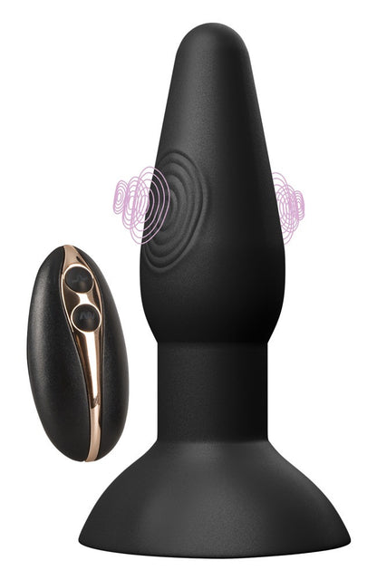 Vibratore anale in silicone anal plug butt vibrante Thumping Rectum Butt Plug