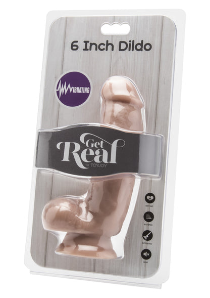 vibratore Fallo realistico get real flesh 6 w. Balls