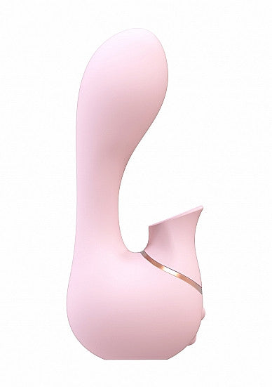 Vibratore punto G succhia clitoride Mythical Pink