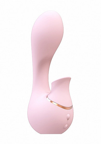 Vibratore punto G succhia clitoride Mythical Pink