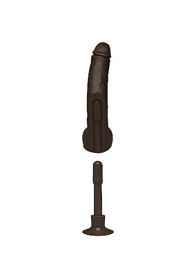 Vibratore realistico Safaree Samuels Anaconda Vibrating Cock 12 / 30 cm Chocolate