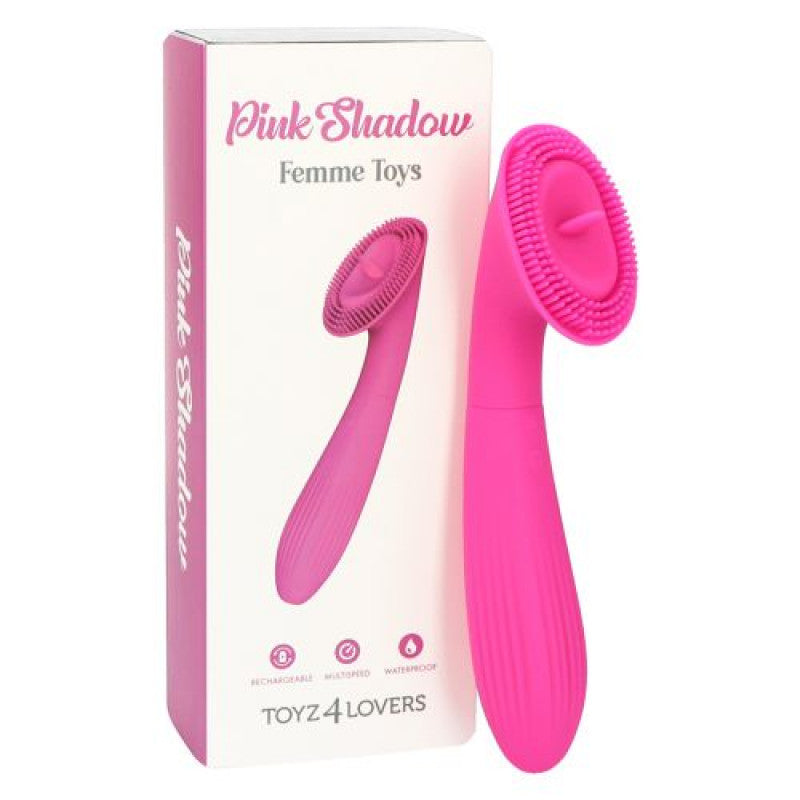 Vibratore vaginale stimolatore vibrante clitoride Pink Shadow